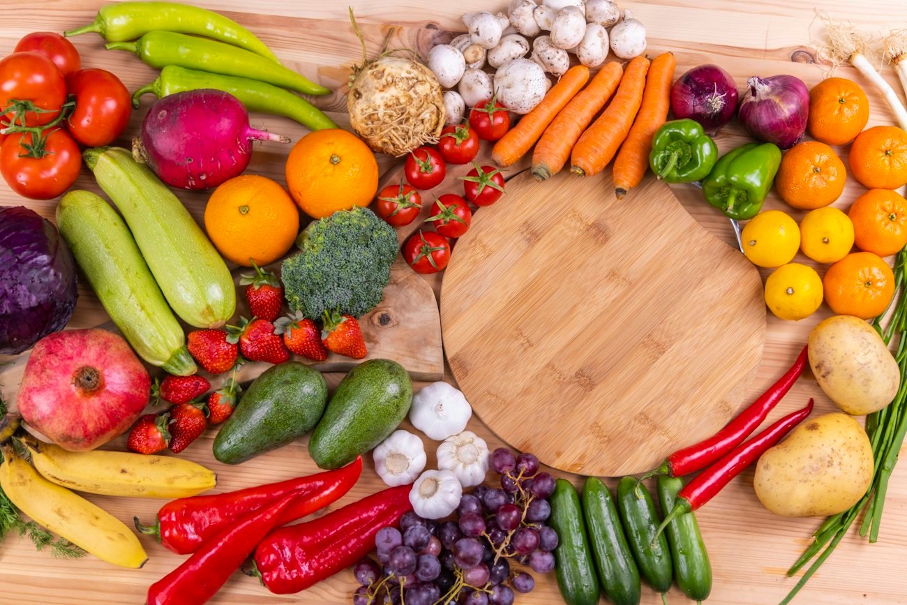 Fresh healthy ingredients